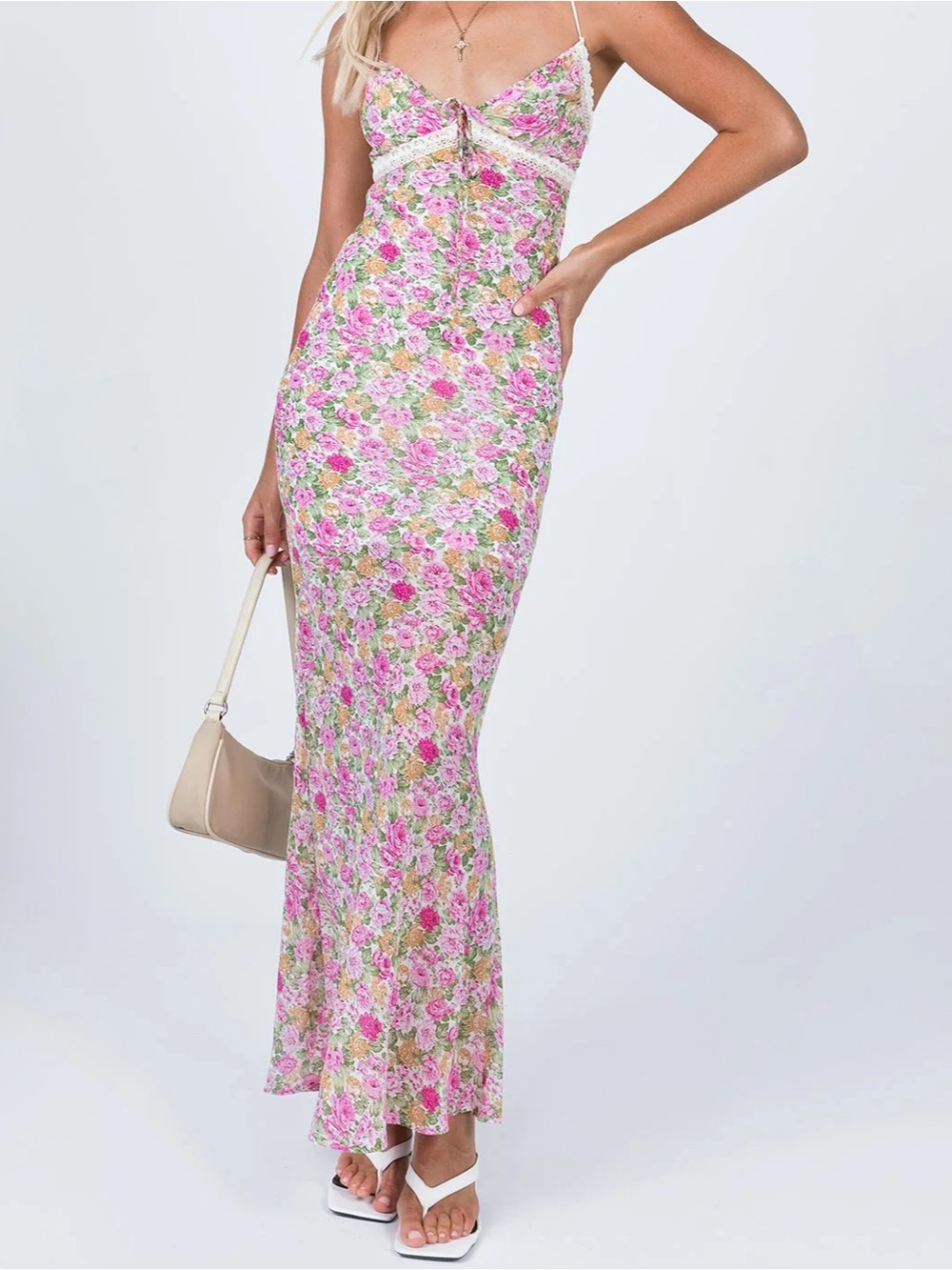 Princess Polly Emily Floral Maxi Dress - Picture 4 of 9
